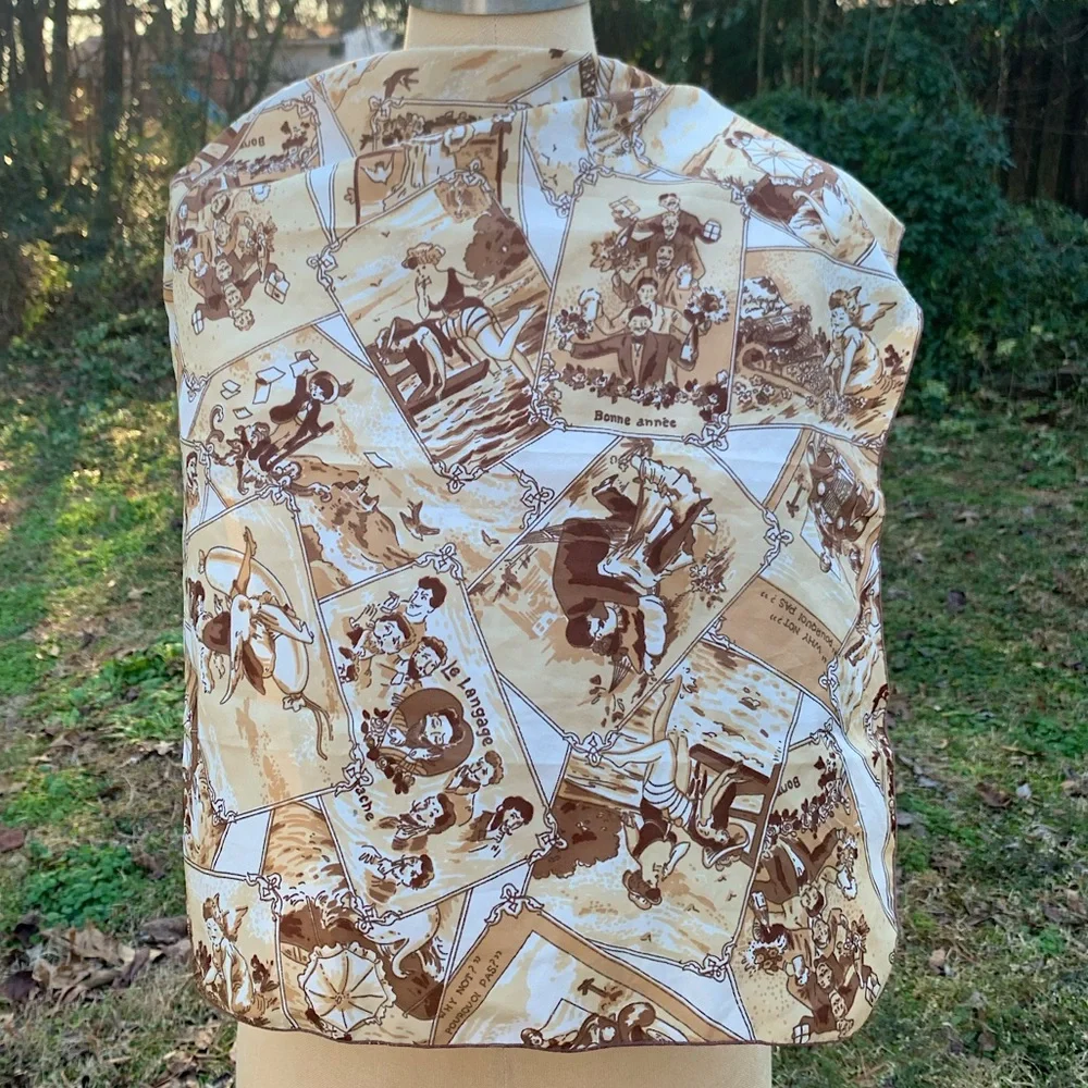 Vintage Photograph Scarf - Picture 1 of 9